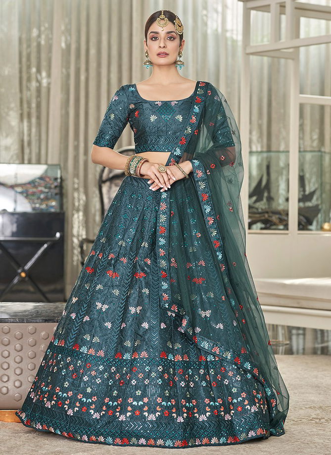 Kf Bridesmaid 18 Wedding Wear Wholesale Lehenga Collection